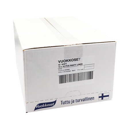 Vuokkoset, SOFT, Wkładki higieniczne, 42 szt.