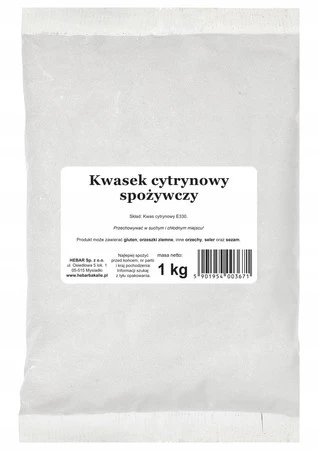 Bakaliowa Dolina Kwasek cytrynowy 1kg
