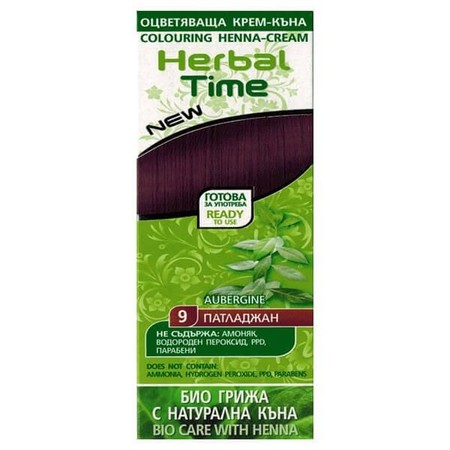 Herbal Time Naturalna Henna Bakłażan 75 ml