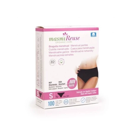 MASMI - Majtki menstruacyjne rozmiar S (86-94 cm)