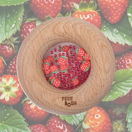 Petit Boum, Grzechotka Sensoryczna, TRUSKAWKA