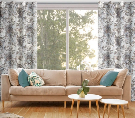 ZASŁONA GOTOWA SANDRA 140 X 250 CM POPIELATY