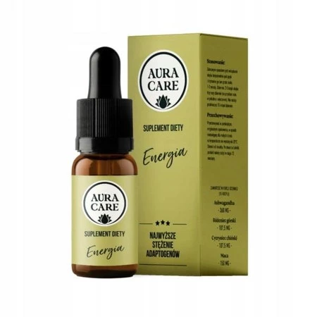 Aura Care Energia Adaptogeny w kroplach 10 ml