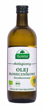 Olej słonecznikowy do smażenia BIO 1 l