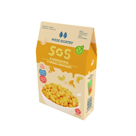 WEGE SIOSTRY MIESZANKA NA WEGAŃSKI SOS O SMAKU SEROWYM Z ORZECHÓW NERKOWCA BEZGLUTENOWA 35 g