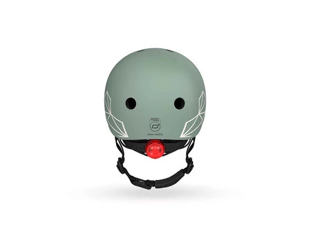 SCOOTANDRIDE Kask XXS-S dla dzieci 1-5 lat Green Lines