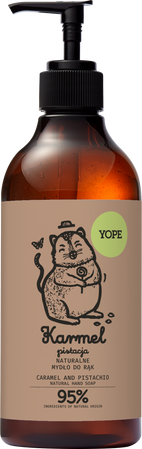 Yope Karmel & Pistacja – naturalne mydło do rąk 500ml