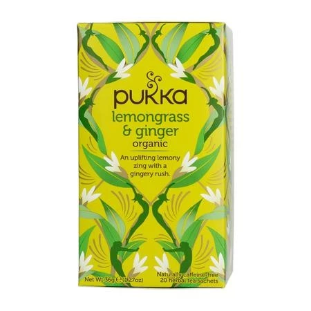 Pukka — Lemongrass & Ginger BIO — 20 saszetek