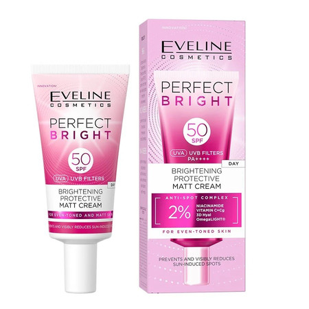 Perfect Bright rozjaśniająco-ochronny matujący krem do twarzy SPF50 30ml