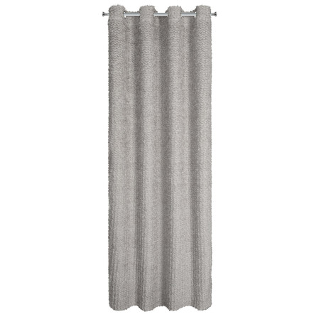 ZASŁONA GOTOWA TIFFANY 135 X 250 CM SREBRNY