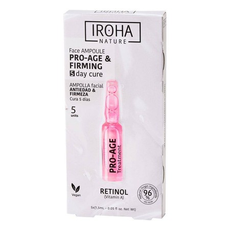  Retinol Pro-Age Face Ampoule przeciwstarzeniowo-ujędrniające ampułki do twarzy z retinolem 5x1.5ml