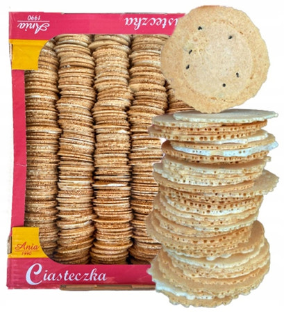Ciasteczka owsiane z czarnuszką Luz 1 kg