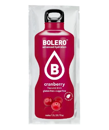 Bolero Cranberry 9g napój w proszku bez cukru