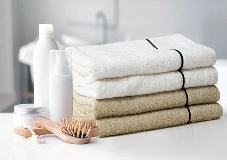 Ręcznik Bambo (07) 50 x 90 cm, Czerwony