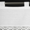 FIRANA GOTOWA VINCE NA SZELKACH 150 X 30 CM BIAŁY