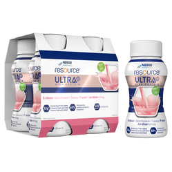 Resource Ultra + Strawberry 4 x 200ml