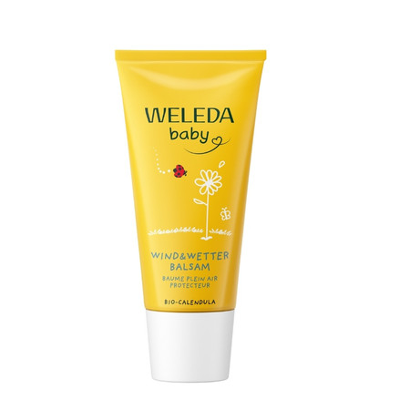 Weleda Calendula − Ochronny krem dla dzieci na niepogodę i wiatr z nagietkiem lekarskim − 30 ml