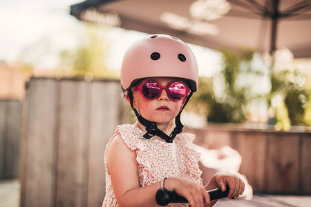 SCOOTANDRIDE Kask S-M dla dzieci 3+ Rose
