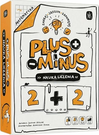 Plus i minus. Nauka liczenia Nasza Księgarnia