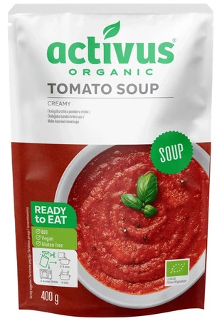 ACTIVUS Zupa krem z pomidorów bezglutenowa BIO 400 g