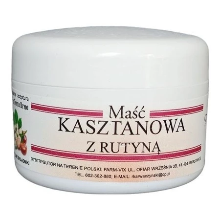 Farm-vix Maść Kasztanowa z Rutyną 50 ml