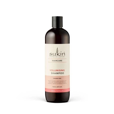 Sukin, Szampon nadający objętość  VOLUMISING, 500 ml,