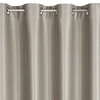 ZASŁONA GOTOWA SELINA 140 X 250 CM CIEMNOBEŻOWY