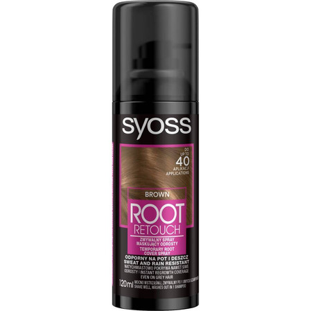 Root Retoucher spray do maskowania odrostów Średni Brąz 120ml
