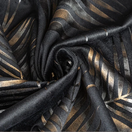 ZASŁONA GOTOWA GLORIA2 140 X 250 CM CZARNY