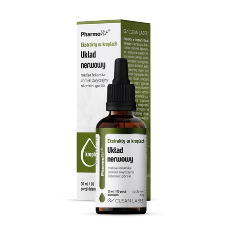 Pharmovit Ektrakt Układ nerwowy 30 ml w kroplach