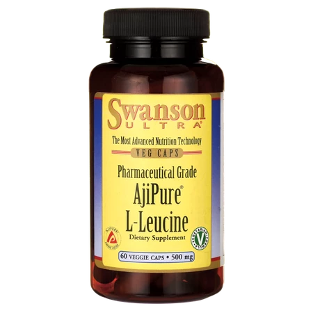 Swanson AjiPure L-leucyna 500 mg - 60 kaps.
