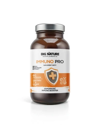 Big Nature Immuno Pro naturalne wsparcie odporności 60 kaps.