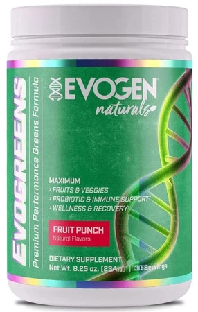 Evogen Evogreens Naturals kompleks witamin 234 g smak owoce tropikalne