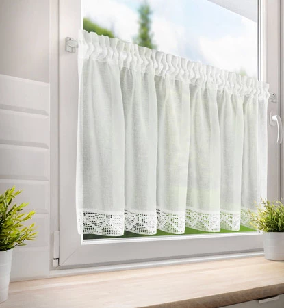 FIRANA GOTOWA GABI NA TAŚMIE 150 X 60 CM KREMOWY