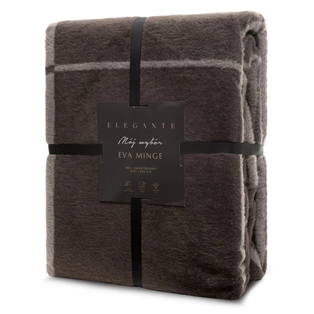 Koc Elegant4 220 x 240 cm, Brązowy