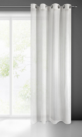 FIRANA GOTOWA ELICIA 140 X 250 CM BIAŁY