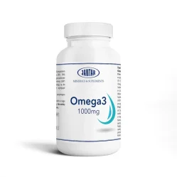 Jantar Omega 3 1000 Mg kwasy tłuszczowe EPA i DHA 90 kaps.