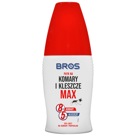 BROS Płyn na komary i kleszcze MAX 50 ml