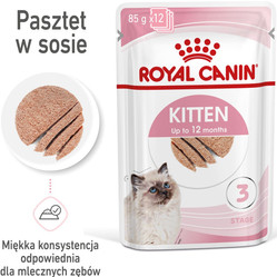 ROYAL CANIN KITTEN w pasztecie 85g