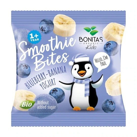 Bonitas Liofilizowana przekąska borówka-banan-jogurt BIO 10 g