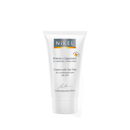 Nikel, Krem do cery trądzikowej z zieloną herbatą, 50 ml