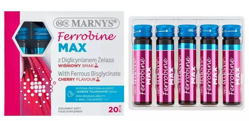 MARNYS Ferrobine MAX 10 ml - 20 szt. - Nabea.pl