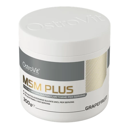 OstroVit MSM Plus na stawy 300 g smak grejpfrutowy