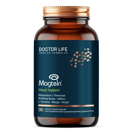 Doctor Life Magtein L-treonian magnezu Mood Support 90 kaps.