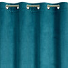 ZASŁONA GOTOWA LILI 140 X 250 CM CIEMNONIEBIESKI