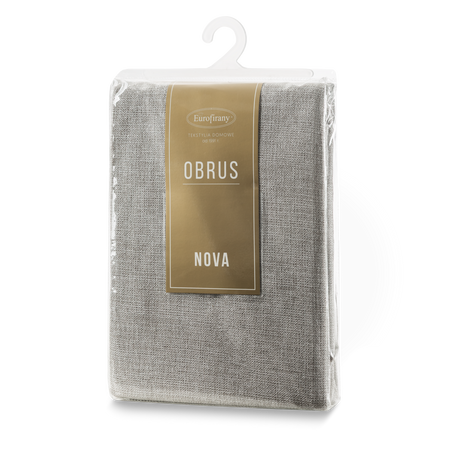OBRUS STELLA 2 O 180 CM SREBRNY
