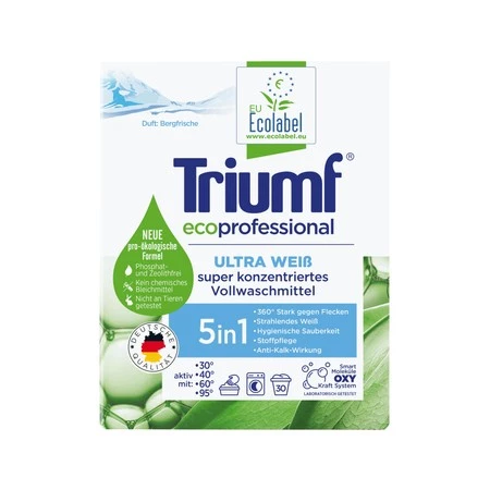 TRIUMF - White Prań Proszek do prania - 30 szt - 1,8kg 