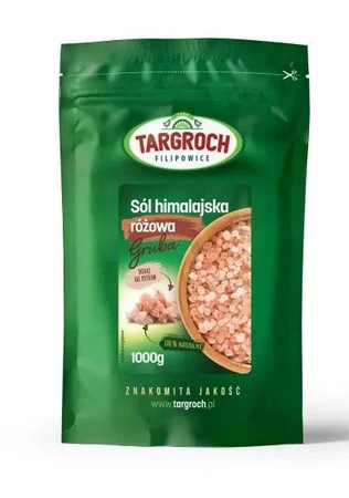Targroch Sól himalajska różowa - gruba 1 kg