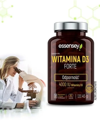 ESSENSEY WITAMINA D3 FORTE 90 kaps