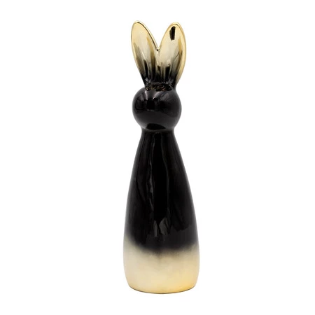 Ozdoba Wielkanocna, Figurka ceramiczna, kolor czarny, rozmiar 8 x 28 x 8 cm